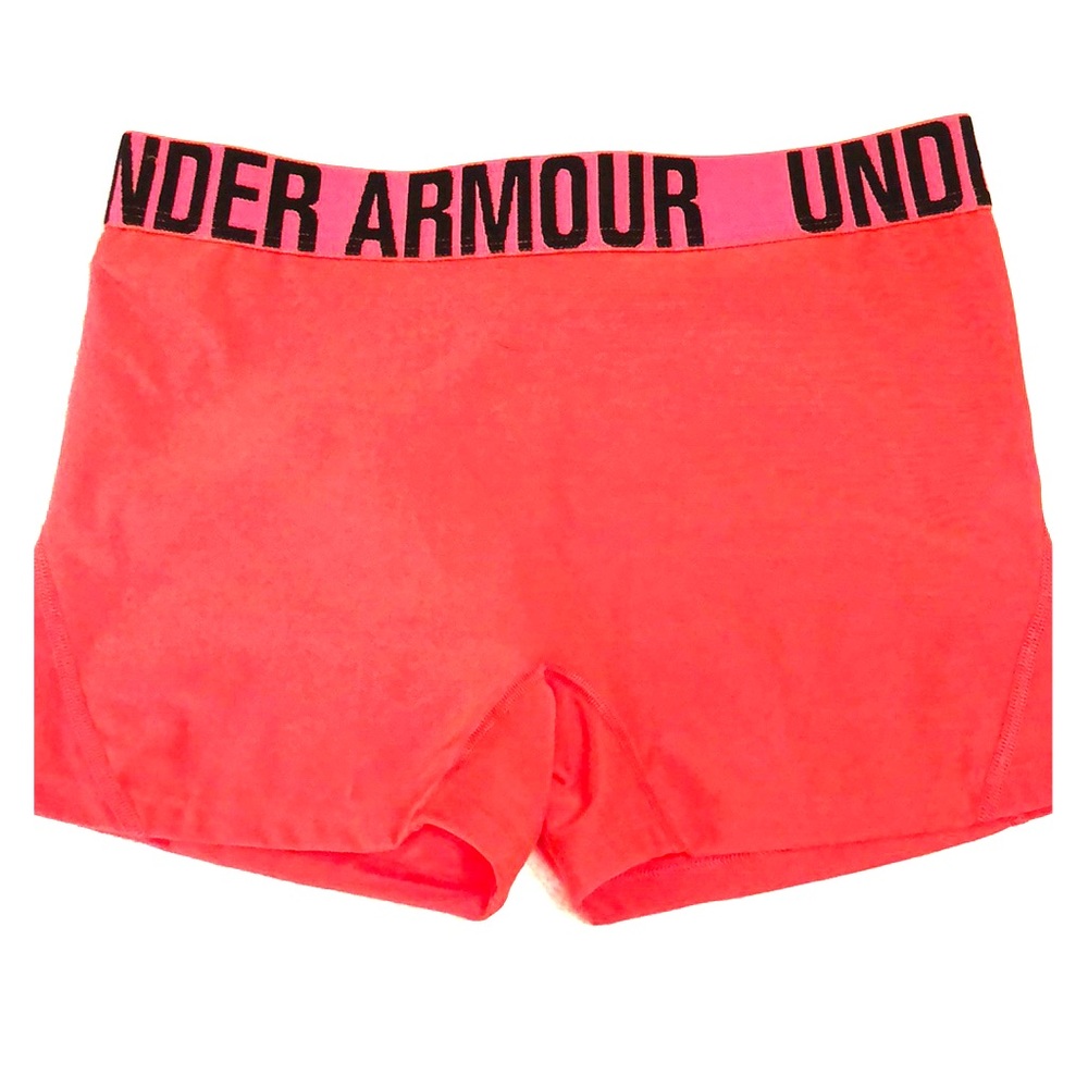 NWOT Hot Pink Under Armor Compress Shorts -
